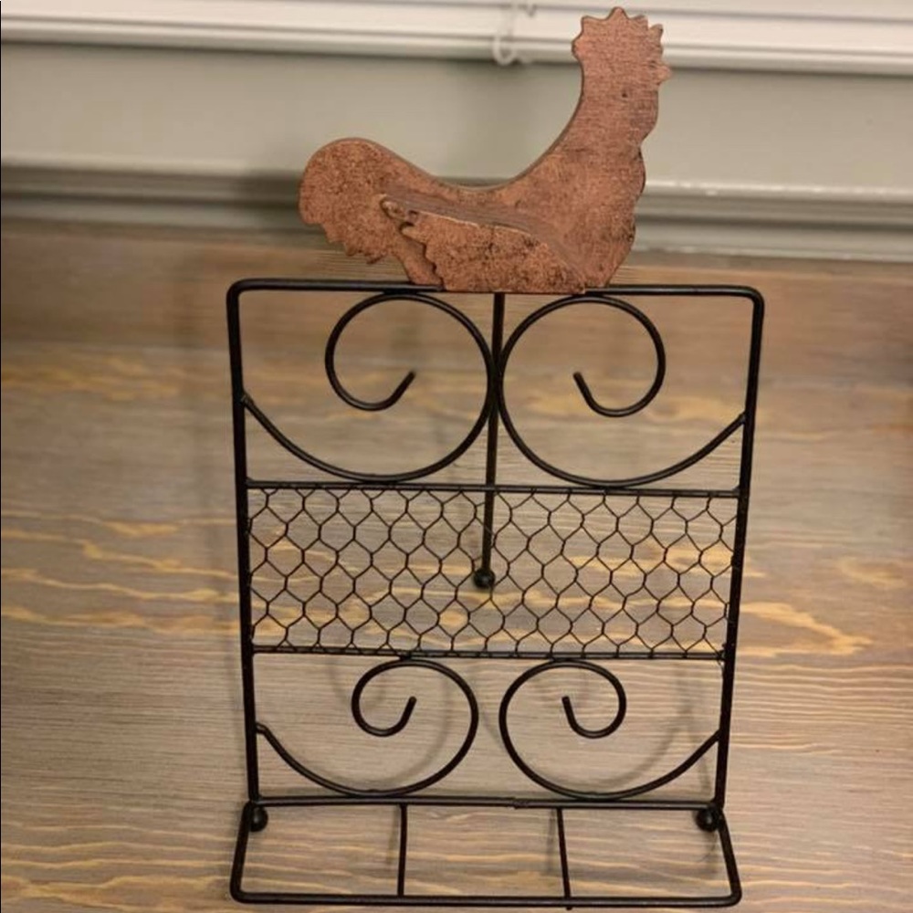 Recipe book holder